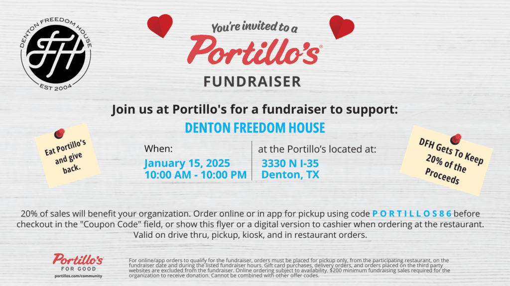 Portillos fundraiser jan 2025